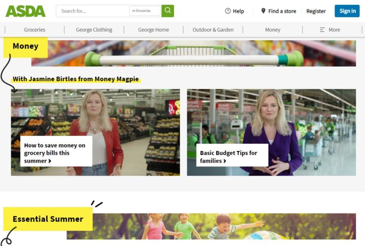 Jasmine Birtles for ASDA