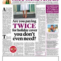 19 20.05.23 Are you paying twice for holiday cover you don't need?