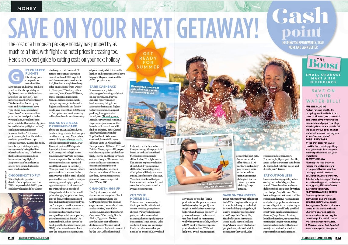 Closer save money on your next getaway Closer save money on your next getaway